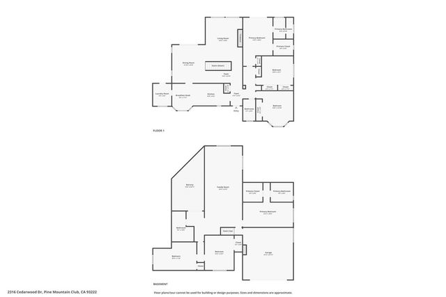 2316 Cedarwood Drive, Pine Mountain Club, CA 93222