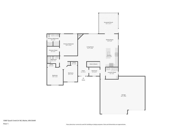 13087 Quail Creek Drive NE, Blaine, MN 55449