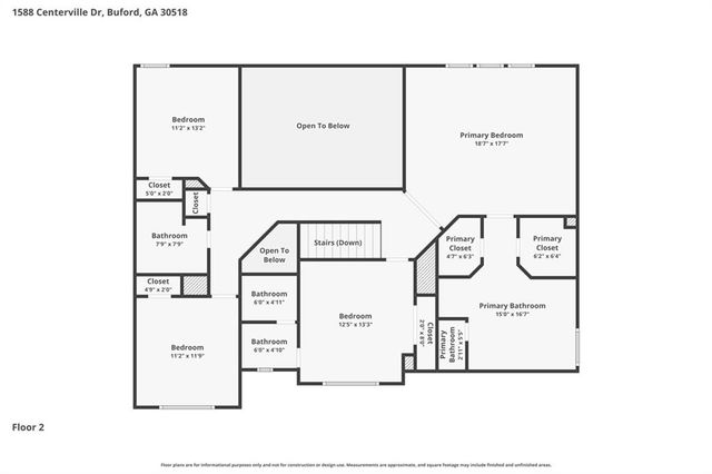 1588 Centerville Drive, Buford, GA 30518