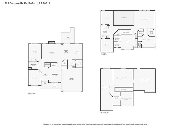 1588 Centerville Drive, Buford, GA 30518