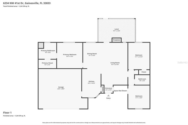 6234 NW 41ST DRIVE, Gainesville, FL 32653