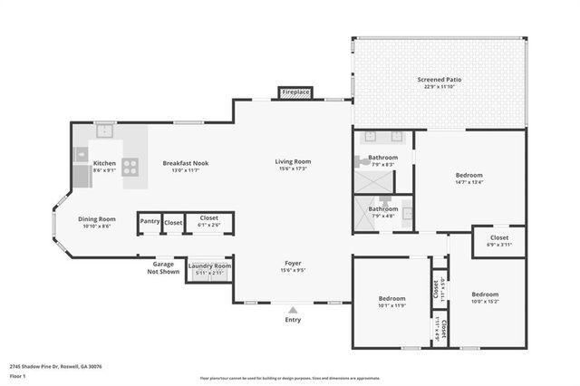2745 Shadow Pine Drive, Roswell, GA 30076