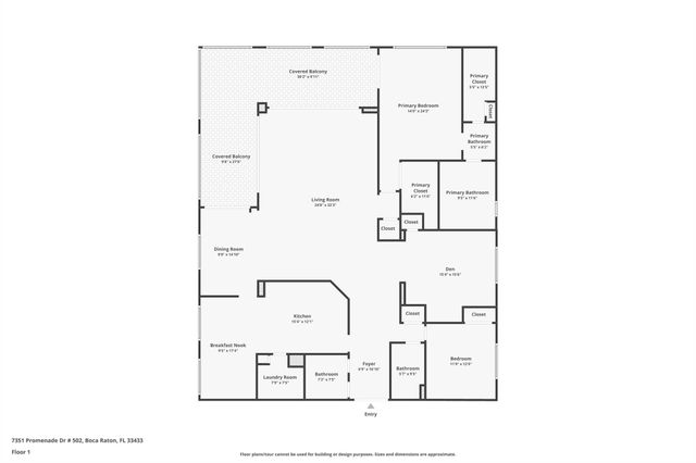 7351 Promenade Drive F-502, Boca Raton, FL 33433