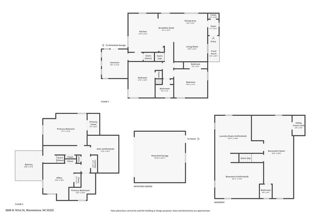 3608 N 101st STREET, Wauwatosa, WI 53222