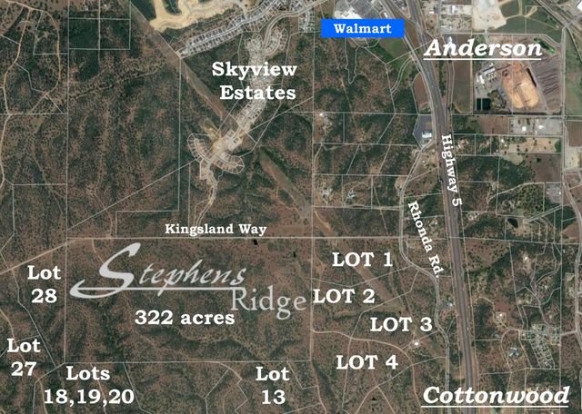 LOT 27 Golden Oak Drive, Cottonwood, CA 96022