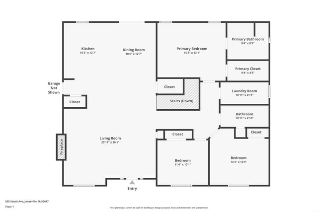 505 Sands Avenue, Janesville, IA 50647