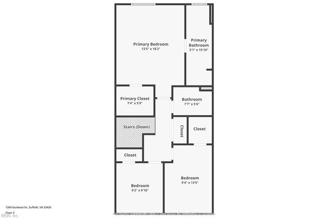 1204 Gunboat DR, Suffolk, VA 23435