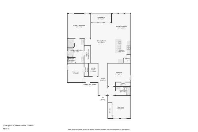 2114 Spikes Street, Grand Prairie, TX 75051