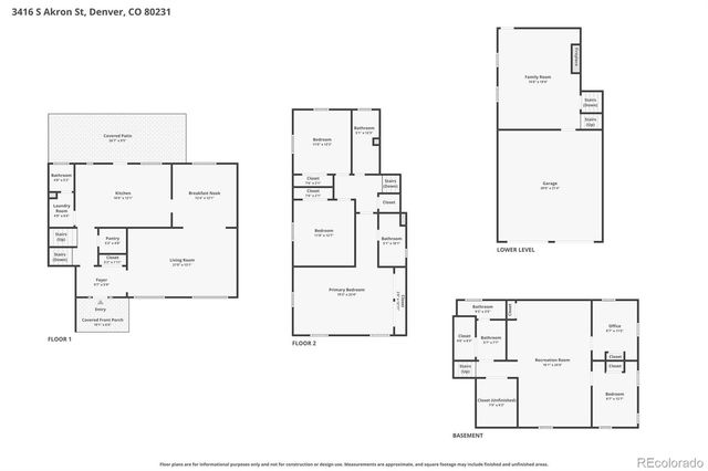 3416 S Akron Street, Denver, CO 80231