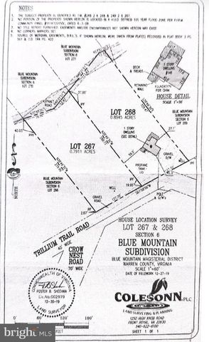 146 TRILLIUM TRAIL RD, Linden, VA 22642