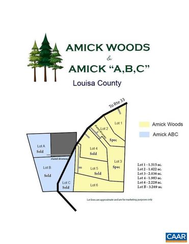 0 AMICK RD #AMICK 1, Louisa, VA 23093