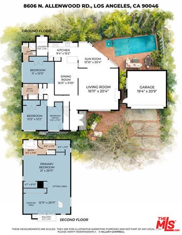 8606 Allenwood Road, Los Angeles, CA 90046