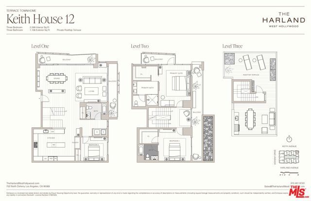702 N Doheny Drive TH12, West Hollywood, CA 90069