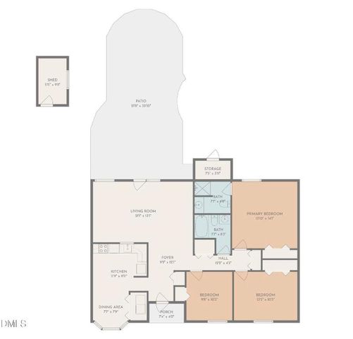 5104 Dice Drive, Raleigh, NC 27616