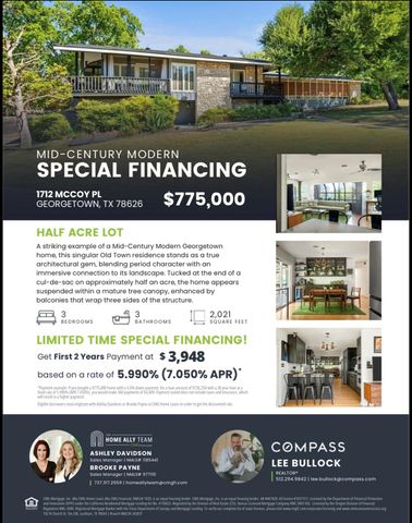 1712 McCoy PL, Georgetown, TX 78626