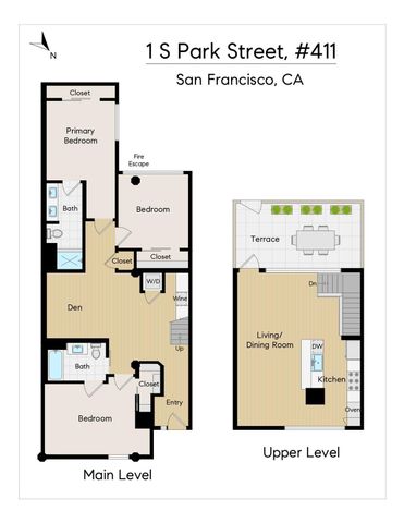 1 South Park Street 411, San Francisco, CA 94107