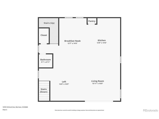 15781 W Girard Ave, Morrison, CO 80465