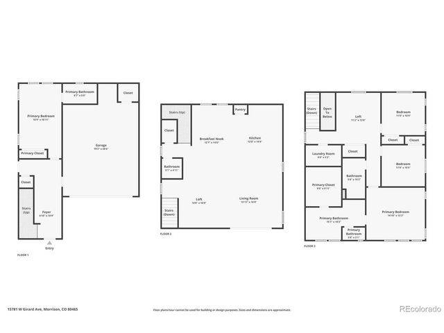 15781 W Girard Ave, Morrison, CO 80465