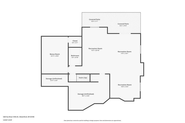 548 Fox River Hills DRIVE, Waterford, WI 53185