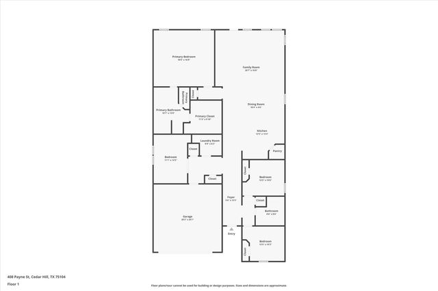 408 Payne Street, Cedar Hill, TX 75104