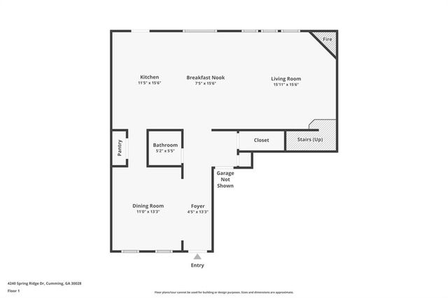 4240 Spring Ridge Drive, Cumming, GA 30028