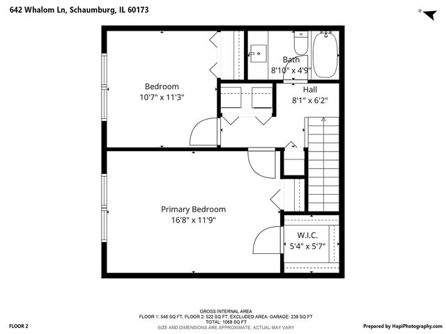 642 Whalom Lane 12-A, Schaumburg, IL 60173