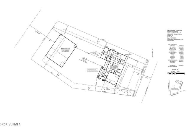 2746 Airpark Drive, Overgaard, AZ 85933