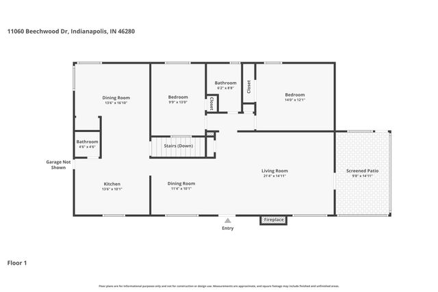 11060 Beechwood Drive W, Carmel, IN 46280