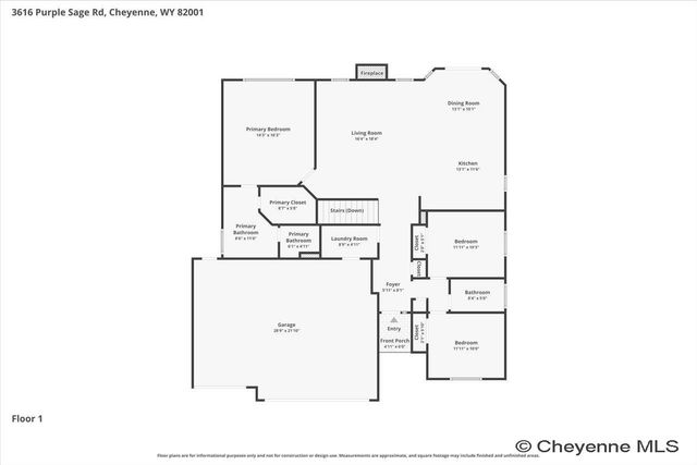 3616 PURPLE SAGE RD, Cheyenne, WY 82001
