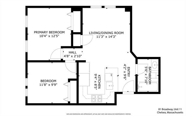 81 Broadway 11, Chelsea, MA 02150