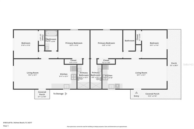 8106 GULF DRIVE, Holmes Beach, FL 34217