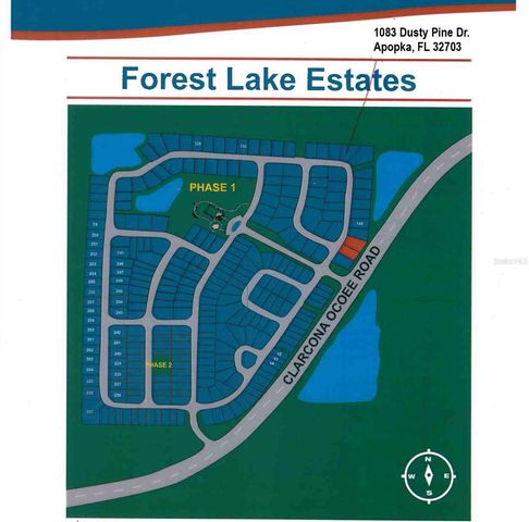 1083 DUSTY PINE DRIVE, Apopka, FL 32703