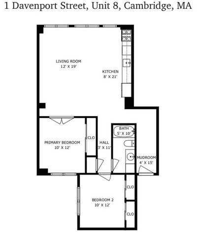 1 Davenport Street 8, Cambridge, MA 02140