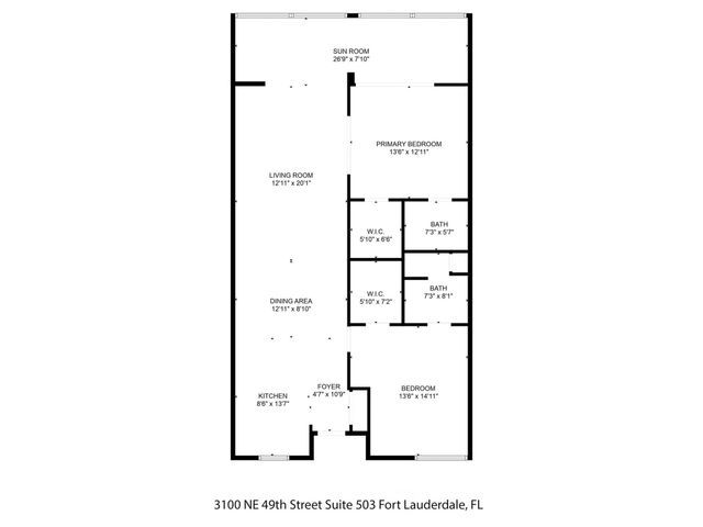 3100 NE 49th Street 503, Fort Lauderdale, FL 33308