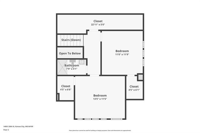 1400 E 28 Street, Kansas City, MO 64109