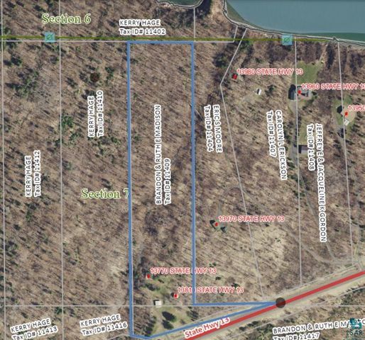 13770 State Hwy 13, Herbster, WI 54844