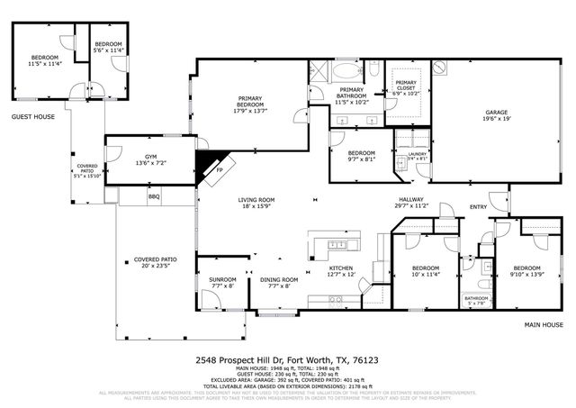 2548 Prospect Hill Drive, Fort Worth, TX 76123