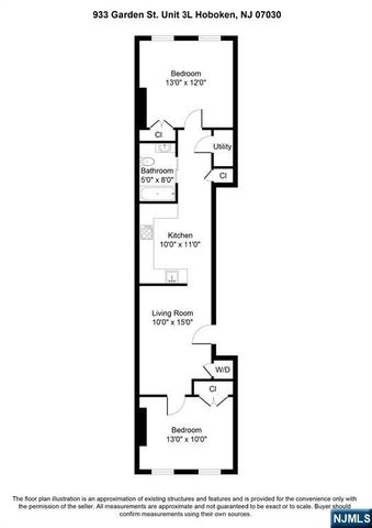 933 Garden Street 3, Hoboken, NJ 07030