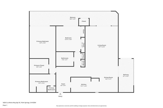 1630 S La Reina Way 3c, Palm Springs, CA 92264