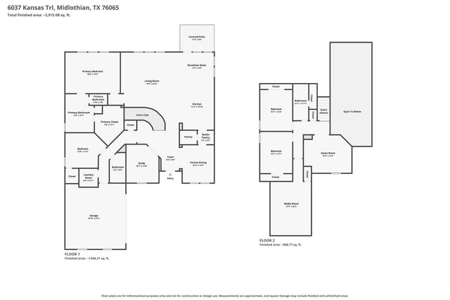 6037 Kansas Trail, Midlothian, TX 76065