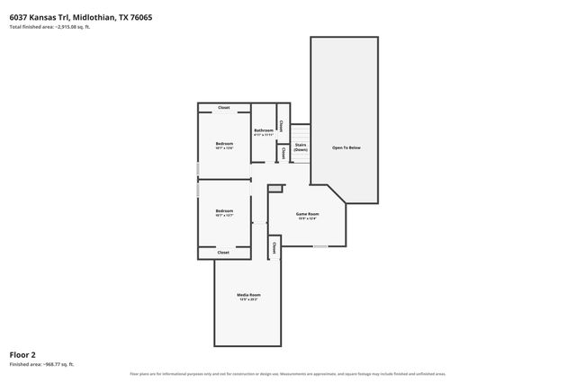 6037 Kansas Trail, Midlothian, TX 76065