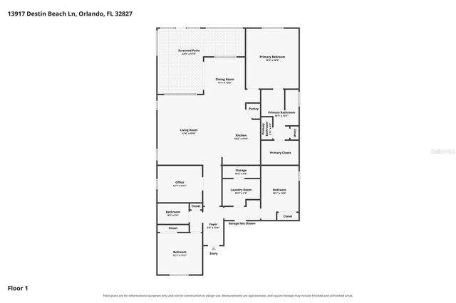 13917 DESTIN BEACH LANE, Orlando, FL 32827