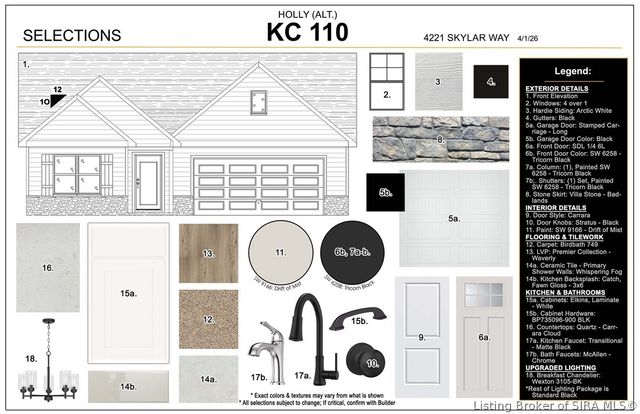 4221 - LOT 110 Skylar Way, New Albany, IN 47150