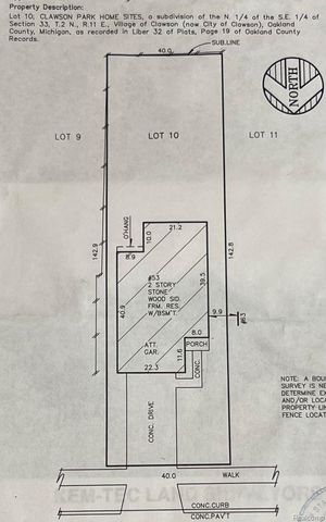 53 Highland Avenue, Clawson, MI 48017