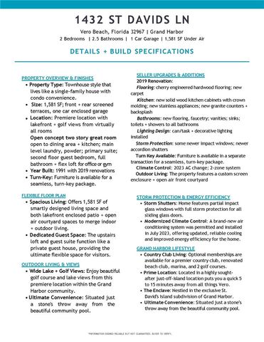 1432 Saint Davids Lane, Vero Beach, FL 32967