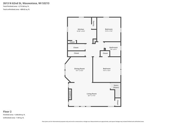 2613 N 62nd STREET, Wauwatosa, WI 53213