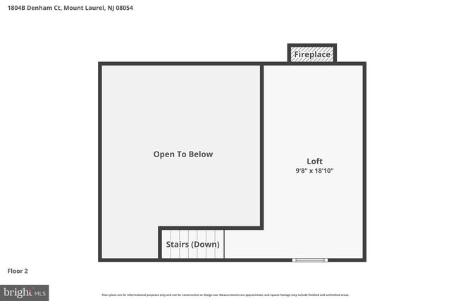 1804B DENHAM CT, Mount Laurel, NJ 08054