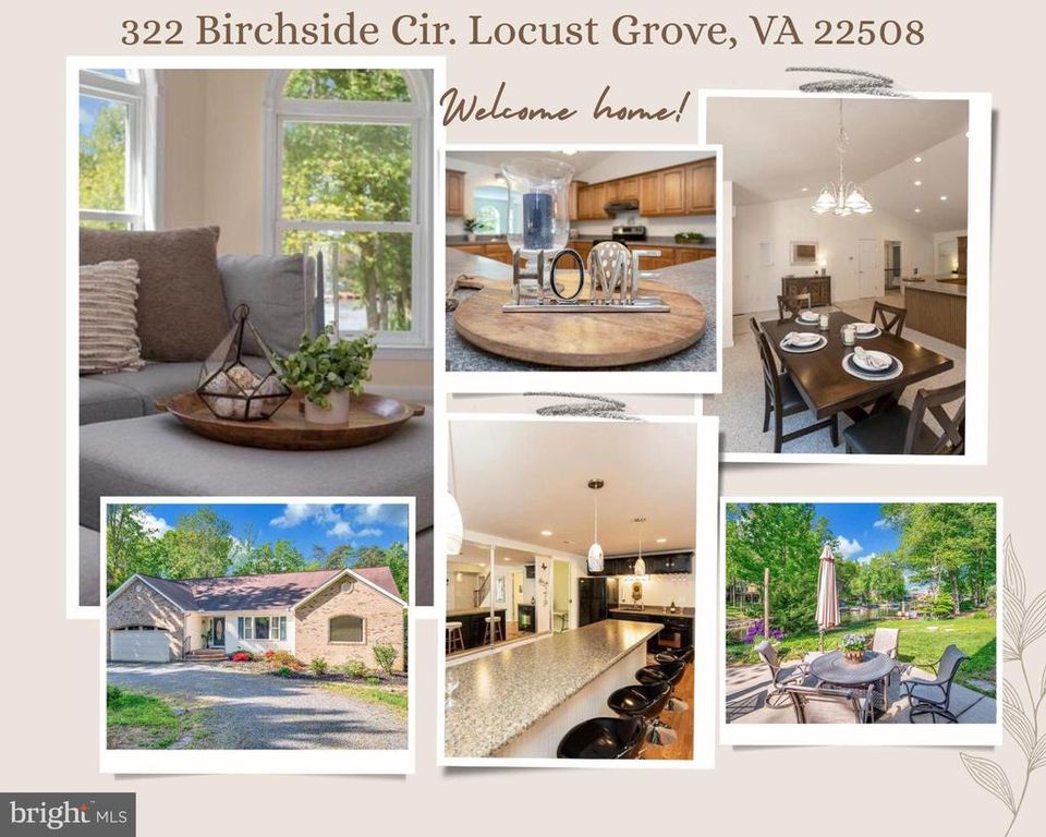 322 BIRCHSIDE CIR, Locust Grove, VA 22508