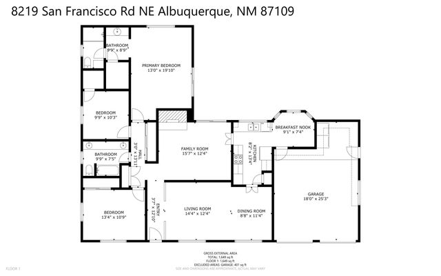 8219 San Francisco Road NE, Albuquerque, NM 87109