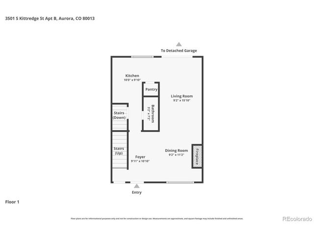 3501 S Kittredge St B, Aurora, CO 80013